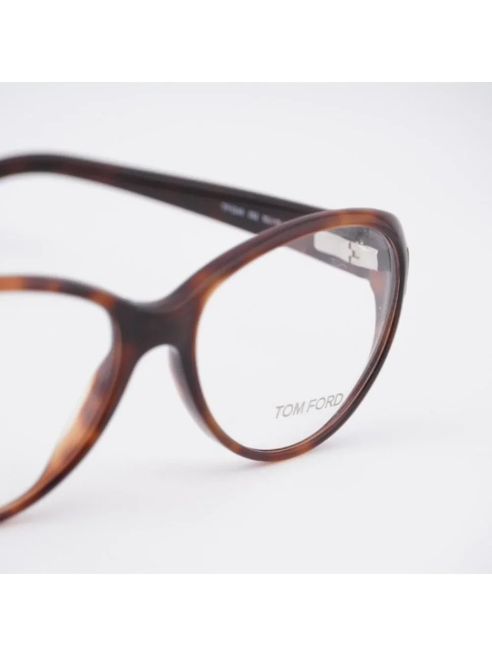 Tom Ford FT5245 052 Eyeglasses Dark Havana 53mm Oval Frame